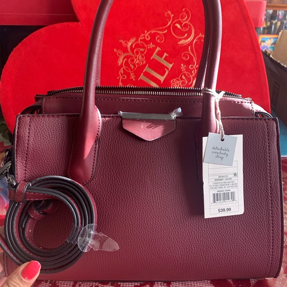 a new day Handbags - Burgundy Crossbody or Hand Bag purse